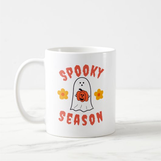 Mug Fantôme de saison éffrayante (Gauche)