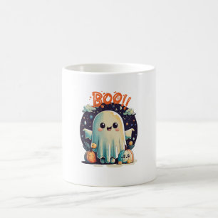 Mug Fantôme drôle d'Halloween dans la Galaxie