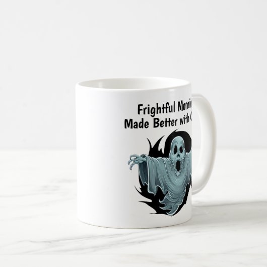 Mug Fantôme effrayant (Devant droit)