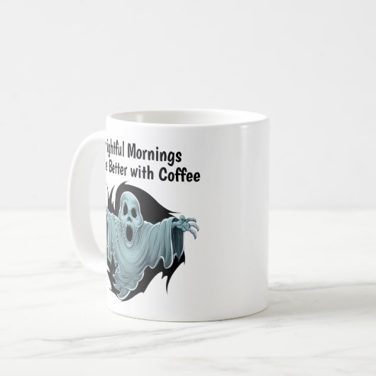 Mug Fantôme effrayant (Devant gauche)