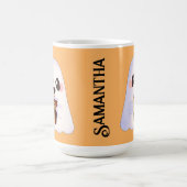 Mug Fantôme éffrayant Avec Café Glacé (Centre)