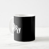 Mug Fantôme éffrayant - Design Halloween (Devant gauche)