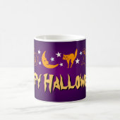 Mug Fantôme éffrayant heureux de lune de sorcière de (Centre)