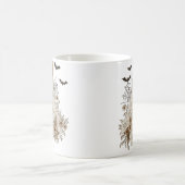 Mug Fantôme en dentelle élégant avec nœud | Fantôme fl (Centre)