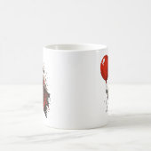 Mug Fantôme et ballon rouge (Centre)