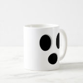 Mug Fantôme face Musique (Devant droit)