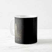 Mug Fantôme Floral Gothique Dans La Forêt Halloween Éf (Devant gauche)