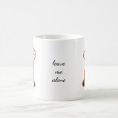 Mug Fantôme Introverti Effrayé par Halloween Drôle (Centre)