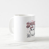 Mug Fantôme Mignon Effrayant Design de Chemise Hallowe (Devant gauche)