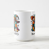 Mug Fantôme personnalisé en patchwork mignon Halloween (Centre)