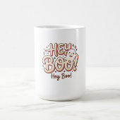 Mug Fantôme Rétro "Hey Boo!" (Centre)