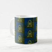 Mug Fantôme souriant mignon (Devant gauche)