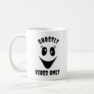 Mug Fantôme Visage Vibes Fantomatiques Seulement Hallo