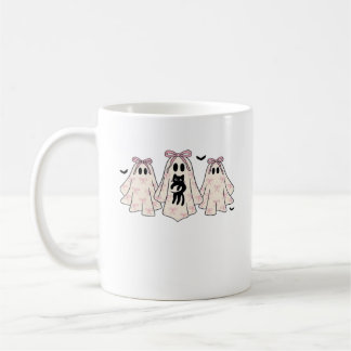 Mug Fantômes coquettes avec un chat noir T-Shirt Class