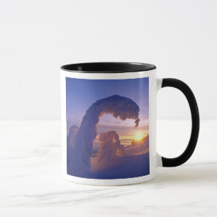 Mug Fantômes de neige dans la chaîne Whitefish du Mont