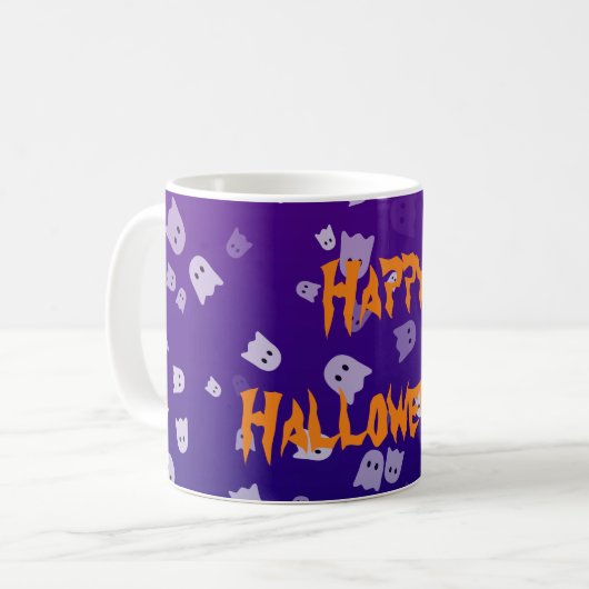 Mug Fantômes d'Halloween (Devant gauche)
