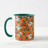 Mug Fantômes d'Halloween Patch de citrouille hantée (Gauche)