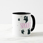 Mug Fantômes effrayants Super Mignon Halloween (Devant droit)