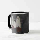 Mug Fantômes Et Musique Citrouille (Devant gauche)