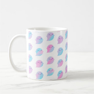 Mug Fantômes pour aquarelle de Kawaii (licorne)