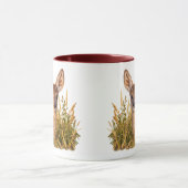 Mug Faon de chevreuil dans l'herbe de prairie (Centre)