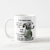 Mug FAQ italienne Greyhound (Gauche)