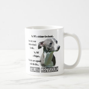 Mug FAQ italienne Greyhound