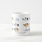 Mug Farandole de chaquarelles dormants (Centre)