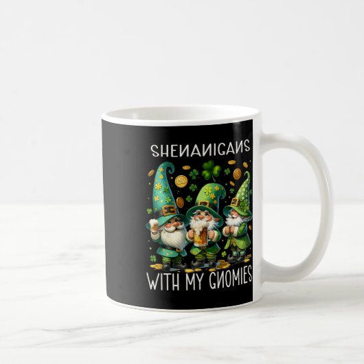 Mug Farces Avec Mon Jour De La Saint-Patrick Gnome (Droite)