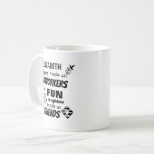 Mug Farewell Coworker Boss - nous sommes amis Custom (Devant gauche)