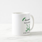 Mug Farewell Retraite Golf Club Wreath Fête à thème (Devant droit)
