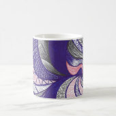 Mug Farimah | Art abstrait à main levée fluide (Centre)