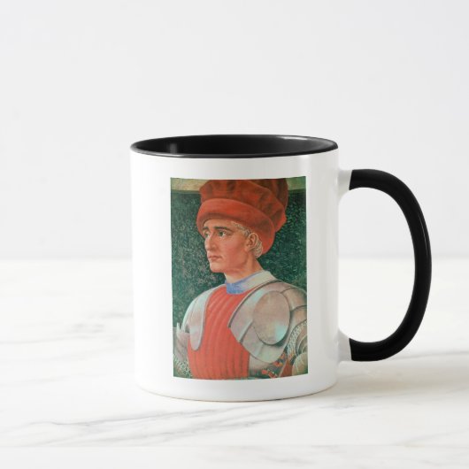 Mug Farinata degli Uberti, détail de son buste, de Th (Droite)