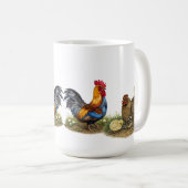Mug Farm Family Rooster & Hen Teapot (Devant droit)