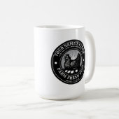 Mug Farm Fresh Eggs Label Template (Devant droit)