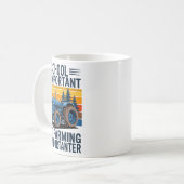 Mug Farm Shirt But Farming Is Imrtanter Farmer Tractor (Devant gauche)