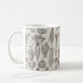 Mug farmer's market vegetables tea strong white (Gauche)