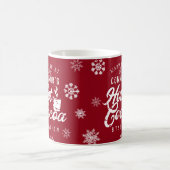 Mug Farmhouse Christmas Custom Family Hot Cocos (Centre)