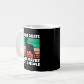 Mug Farming Goat Lover, I Like Goats and Maybe 3 Peopl (Devant gauche)
