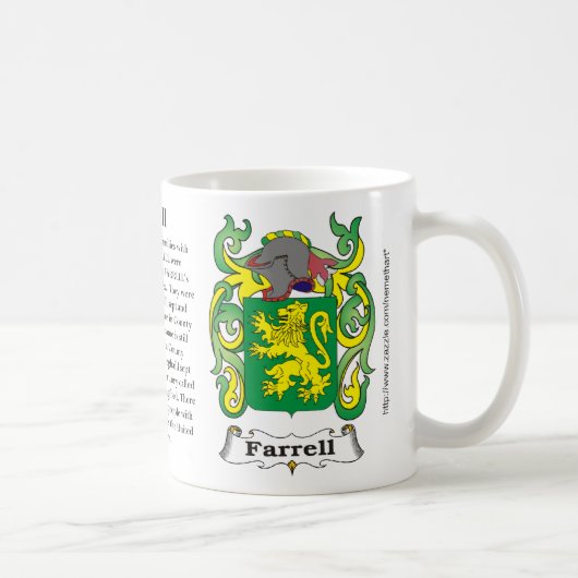 Mug Farrell, l'origine, signification et la crête (Droite)