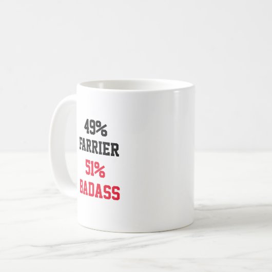 Mug Farrier Badass (Devant gauche)