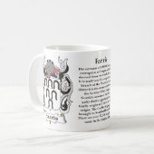 Mug Farris, origine, signification et la crête (Devant gauche)
