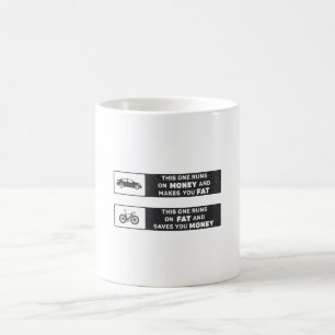 Mug Fat Bike Celui-Ci S'Exécute Sur Money Biker Bike F