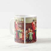Mug Father Christmas Blowing The Horn (Devant gauche)