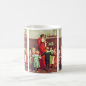 Mug Father Christmas Blowing The Horn (Centre)