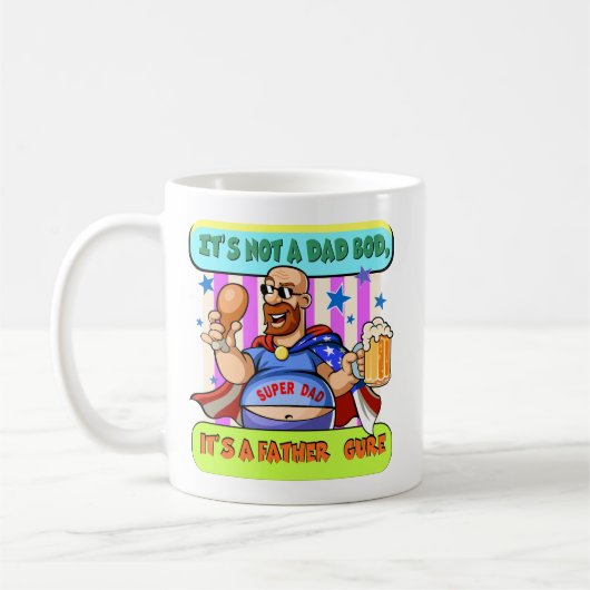 Mug Father Figure — Super Dad Edition (Gauche)