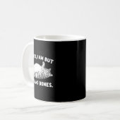Mug Father, I Am But Skin And Bones Funny Cat Dad Cat  (Devant gauche)