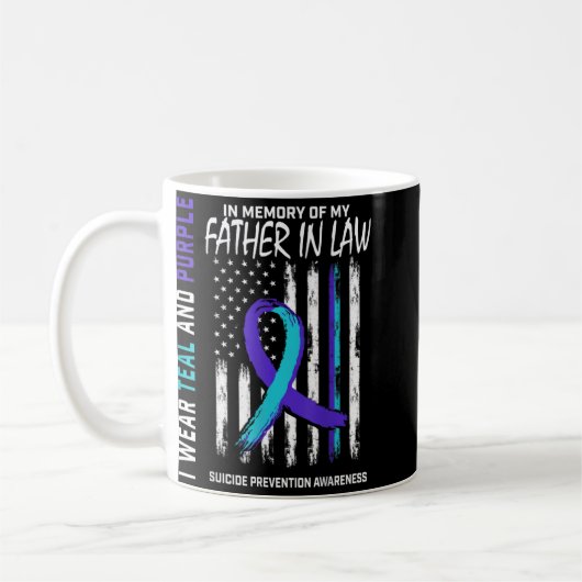 Mug Father In Law Suicide Awareness Prevention America (Gauche)
