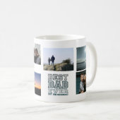 Mug Father Son Love Best Dad Ever Collage Art (Devant droit)