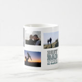 Mug Father Son Love Best Dad Ever Collage Art (Centre)